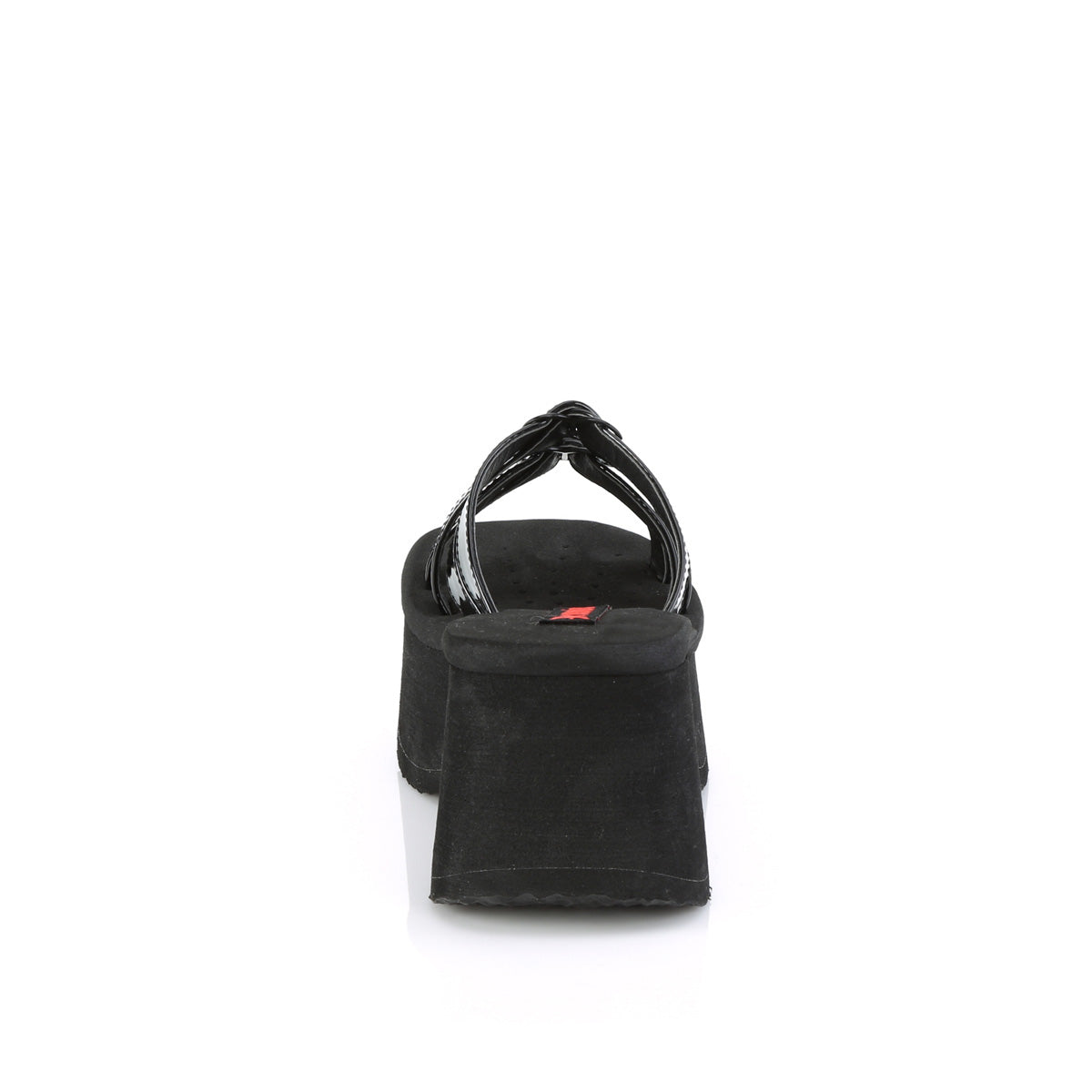 DemoniaCult Sandals FUNN-15 Blk Pat