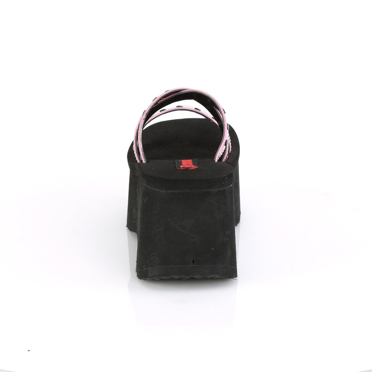 DemoniaCult Sandali femminili FUNN-19 ologramma rosa