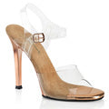 Fabulicious Sandali da donna GALA-08 oro rosa CLR / oro rosa cromato