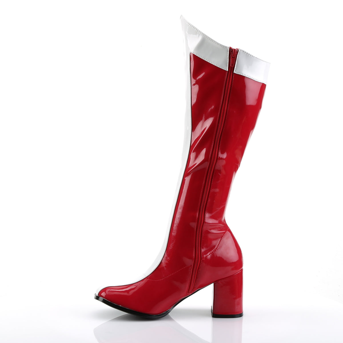 Funtasma Stivali da donna Gogo-305 rossa-wht str pat