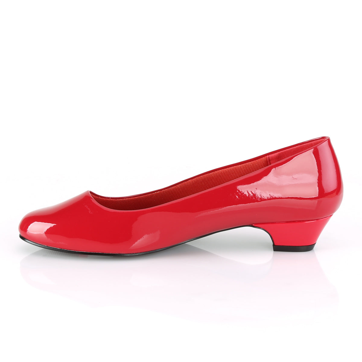 Pleaser Pink Label Pompe da donna GWEN-01 Pat rossa