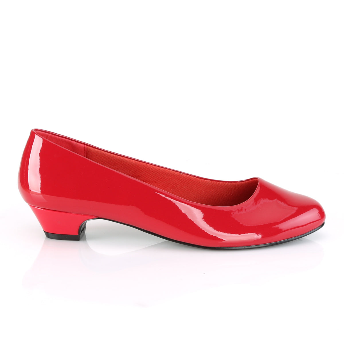 Pleaser Pink Label Pompe da donna GWEN-01 Pat rossa