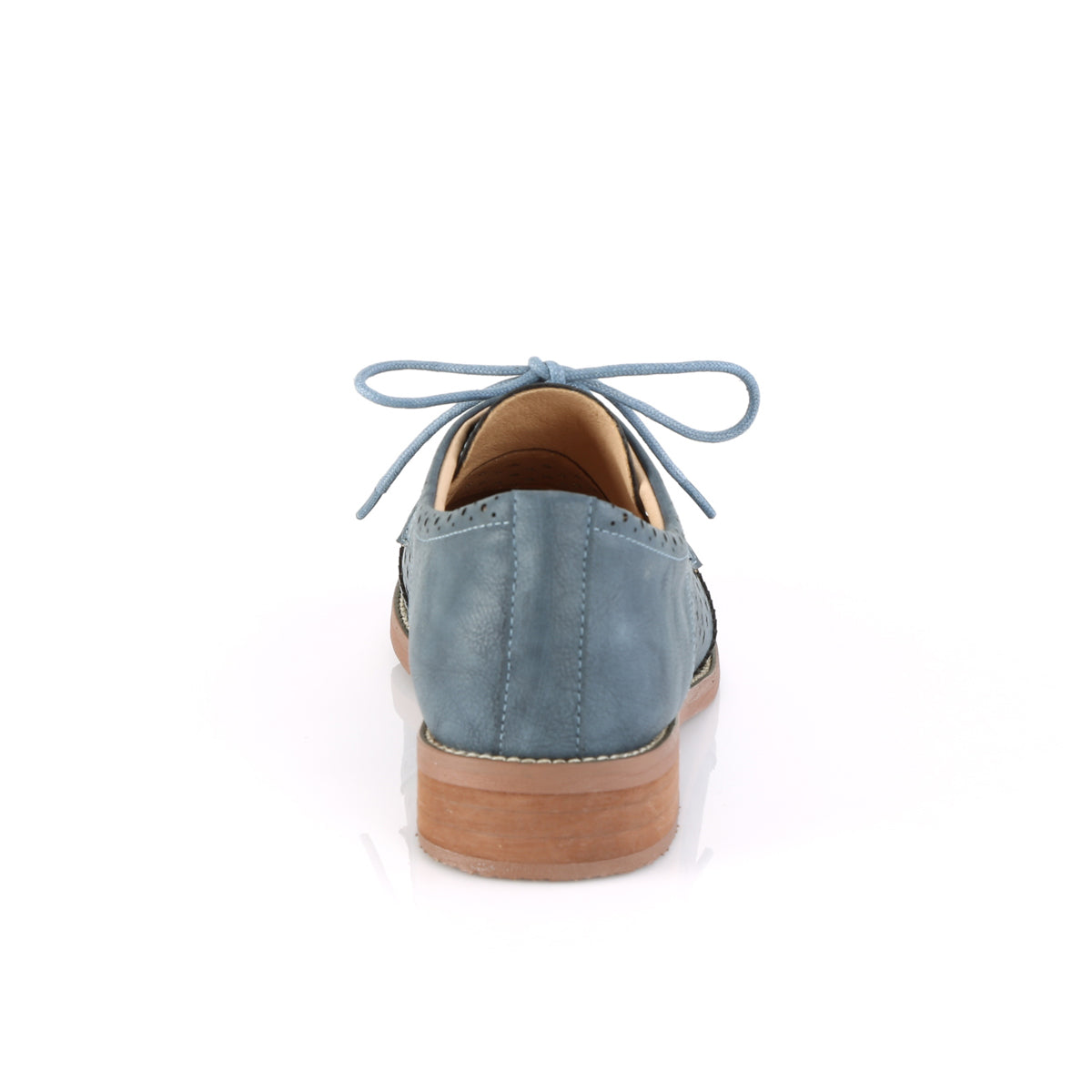 Pin Up Couture Pompe da donna HEPBURN-26 Pietra in ecopelle blu