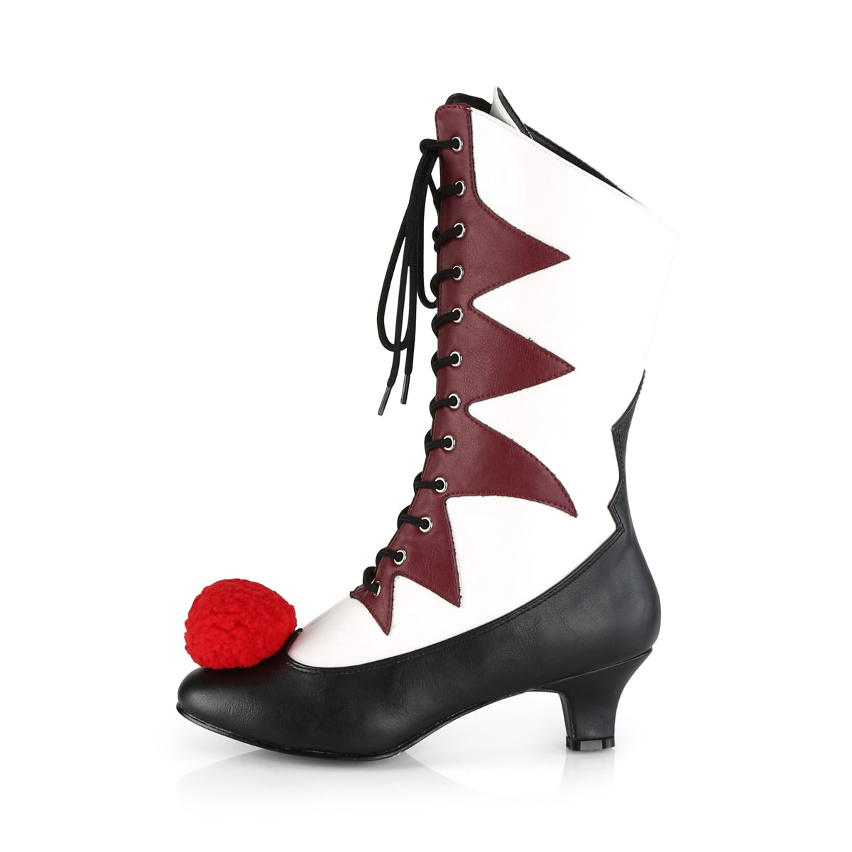 Funtasma Stivali da donna IT-120 bianco-bordeaux pu