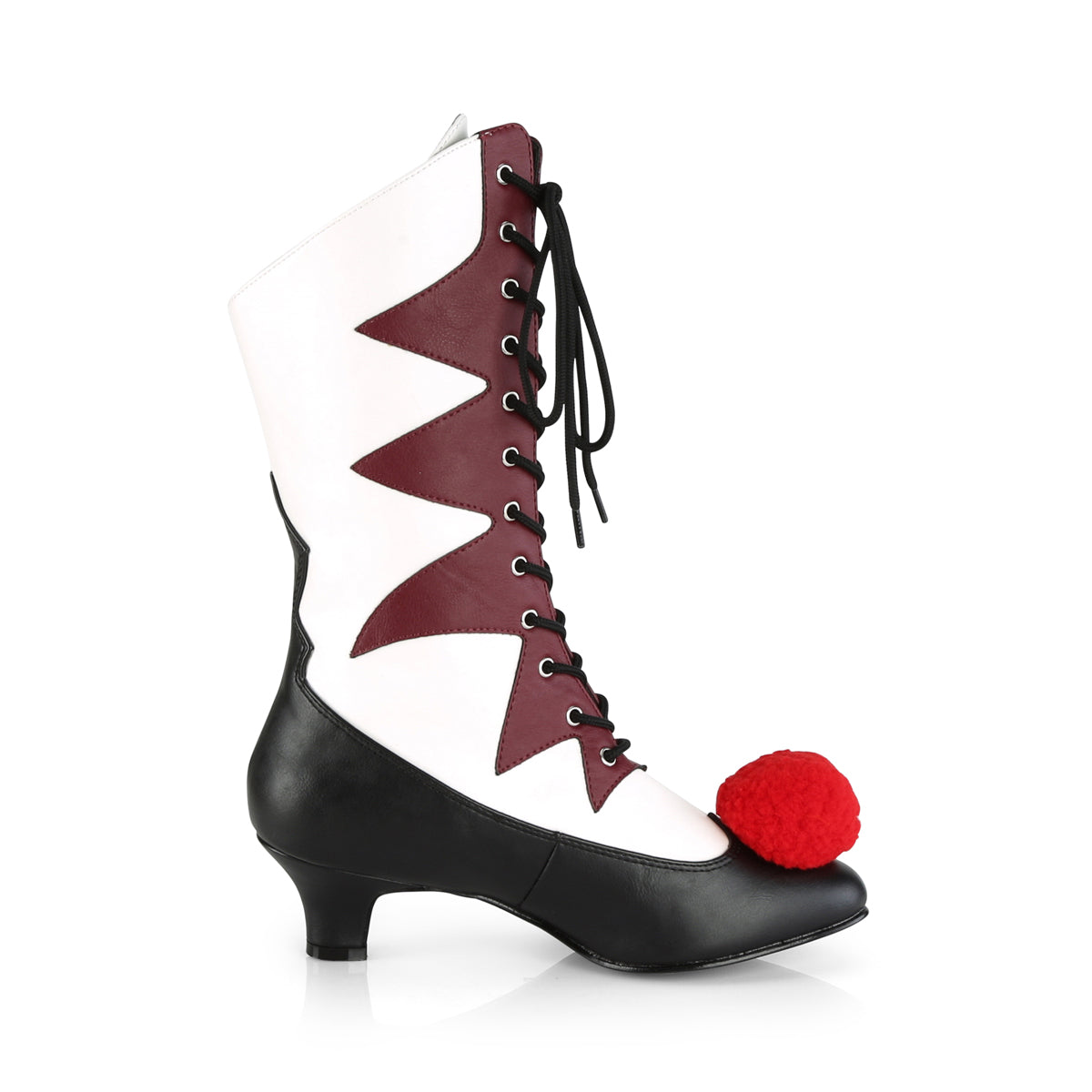 Funtasma Stivali da donna IT-120 bianco-bordeaux pu