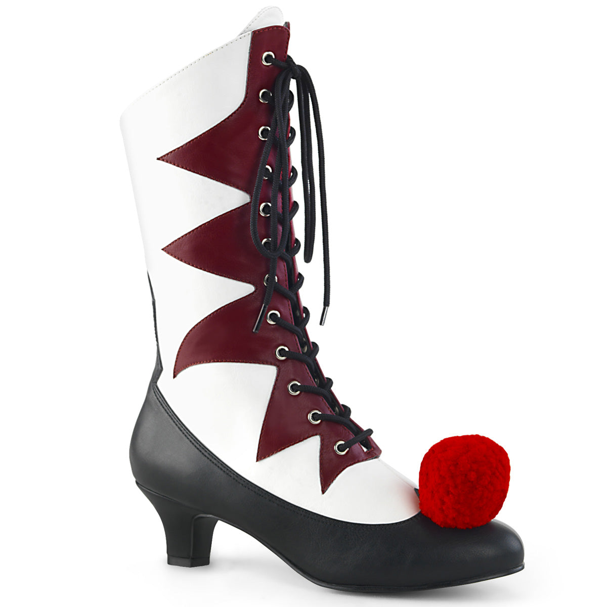 Funtasma Stivali da donna IT-120 bianco-bordeaux pu