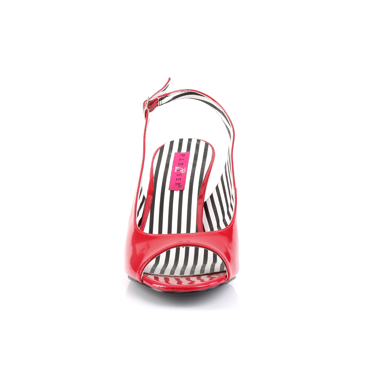 Pleaser Pink Label Womens Pumps JENNA-02 Red Pat