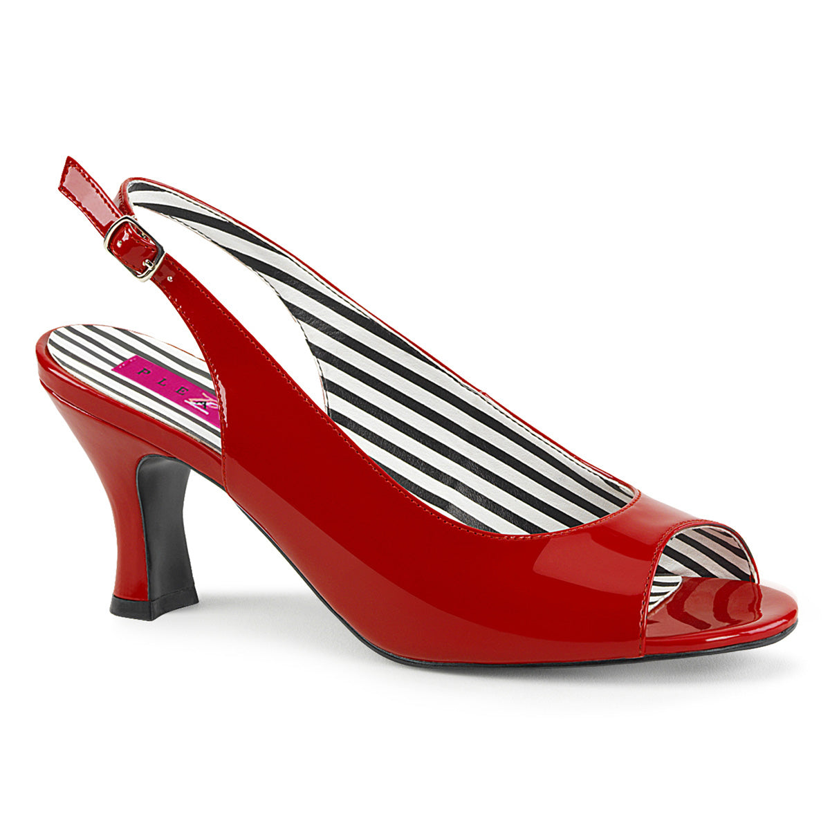 Pleaser Pink Label Pompe da donna JENNA-02 Pat rossa