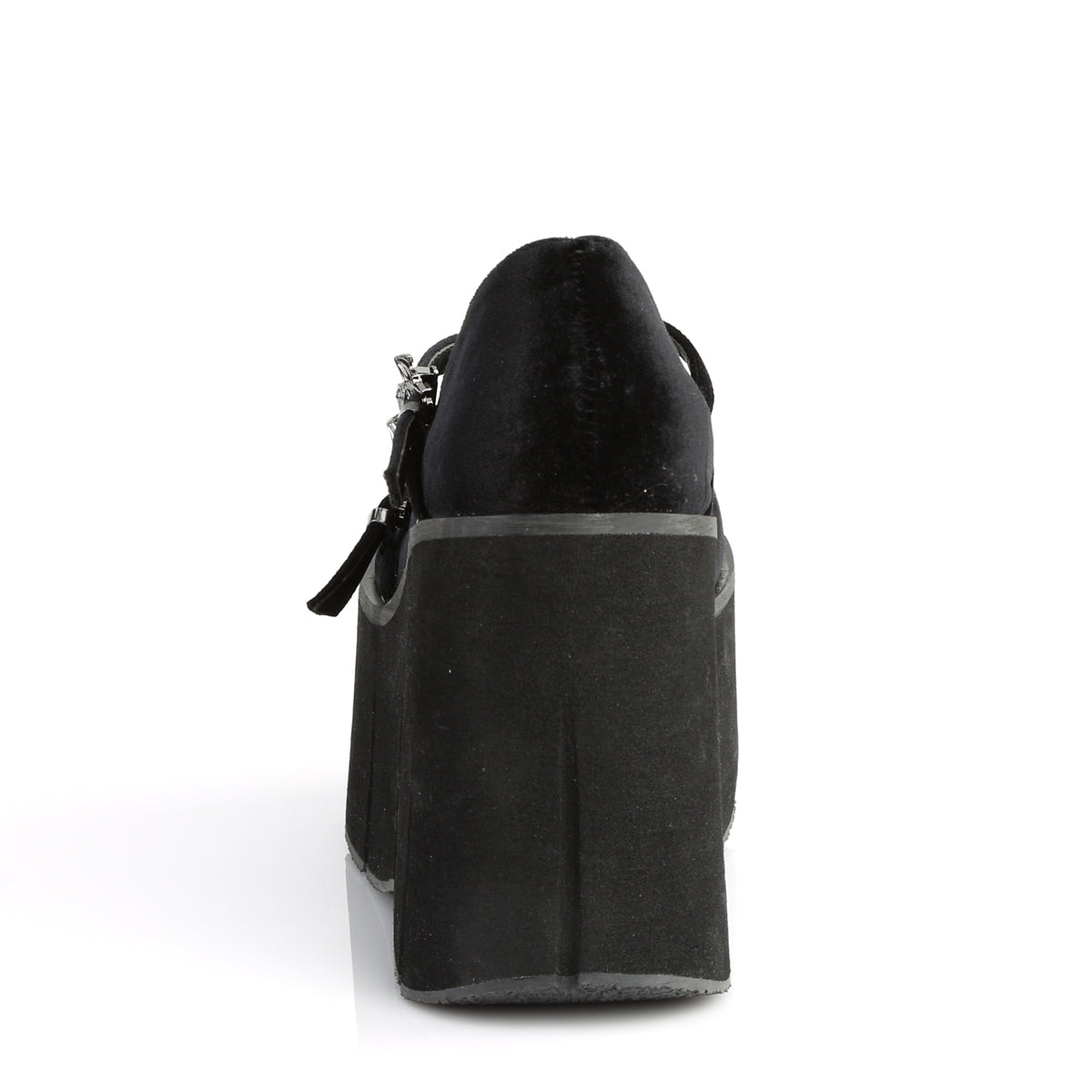 DemoniaCult Pompe da donna KERA-10 velluto blk
