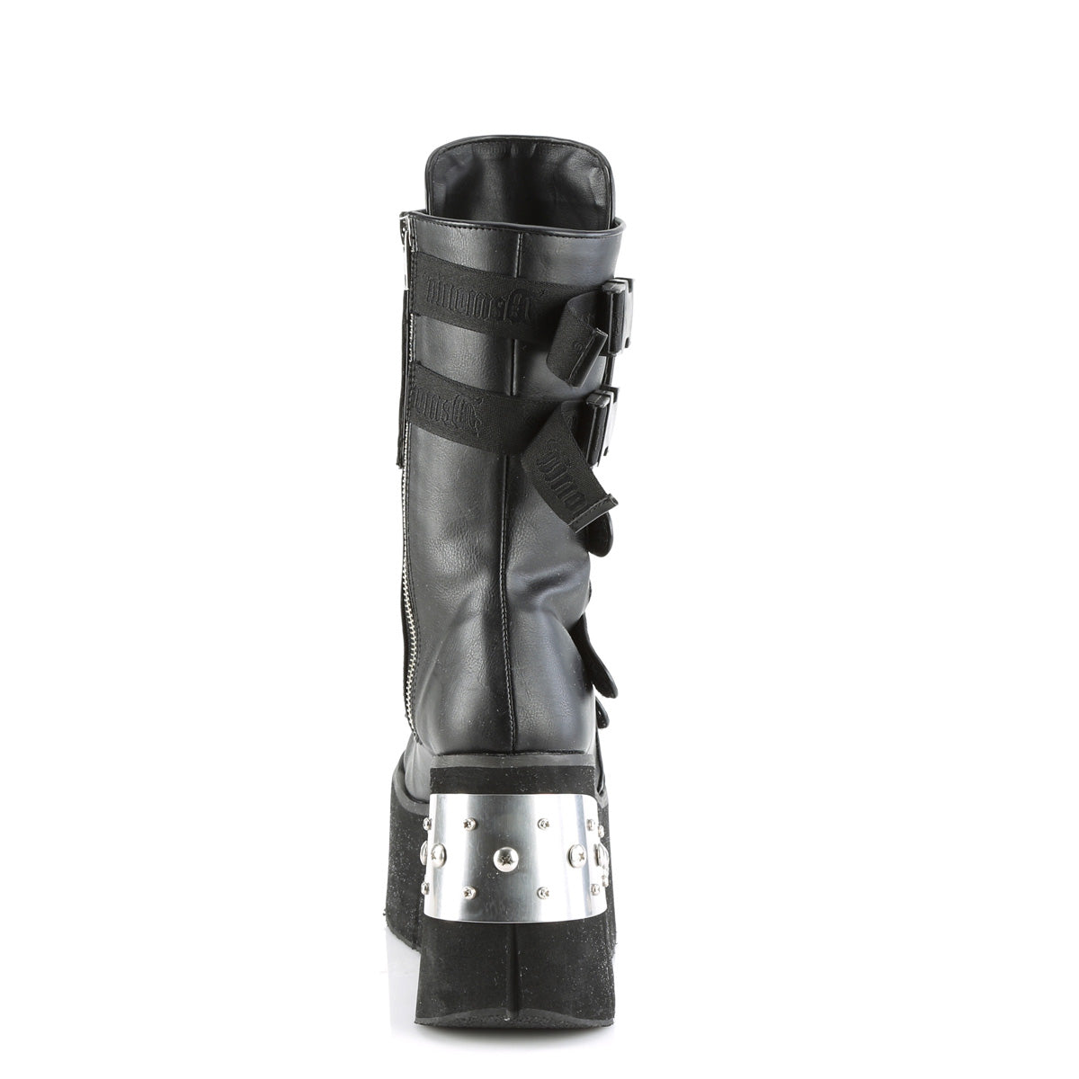 DemoniaCult Boots KERA-108 Blk Vegan Leather