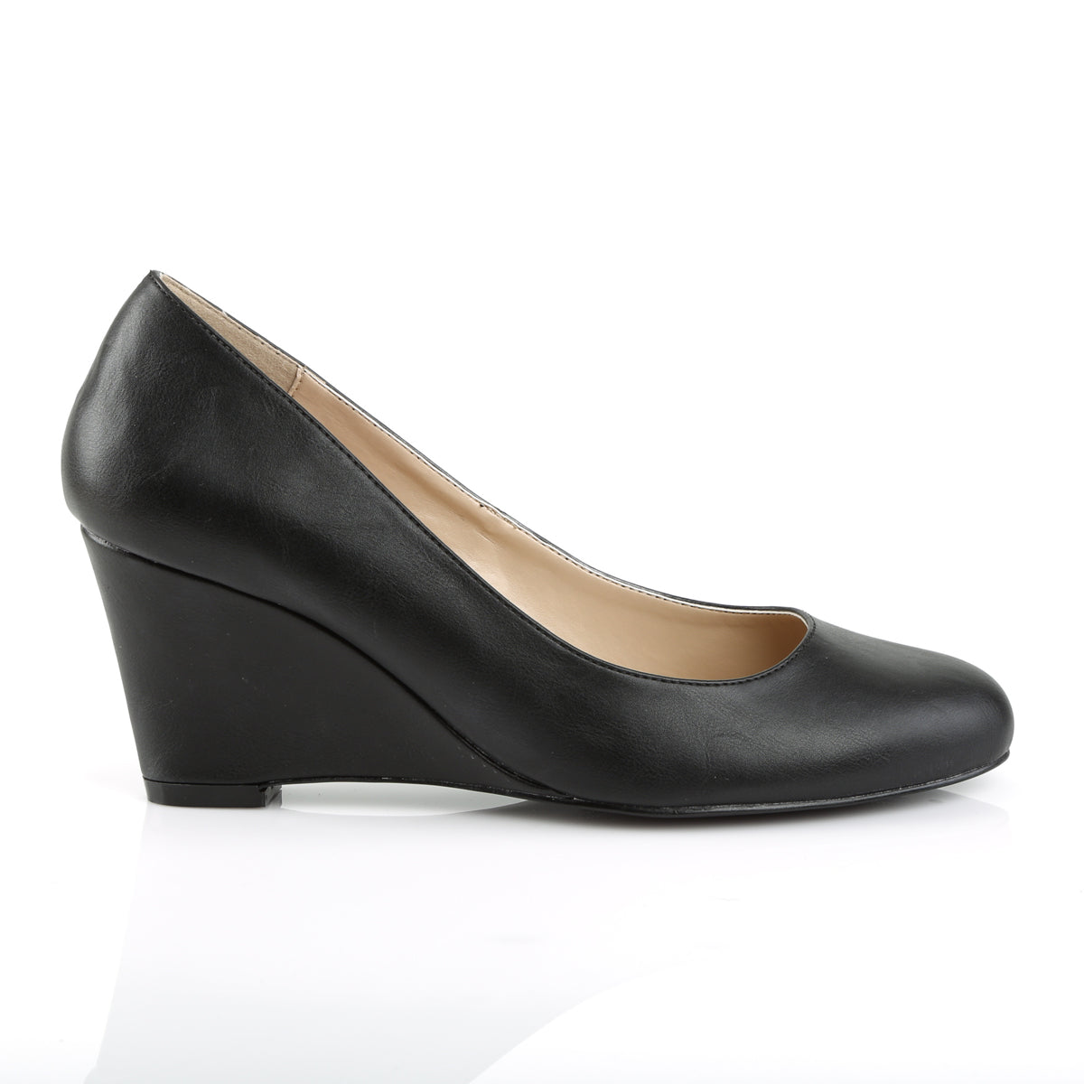 Pleaser Pink Label Pompe da donna KIMBERLY-08 Blk in ecopelle