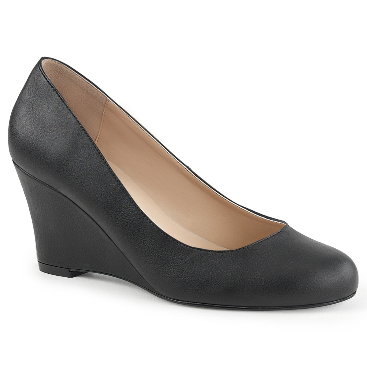 Pleaser Pink Label Pompe da donna KIMBERLY-08 Blk in ecopelle