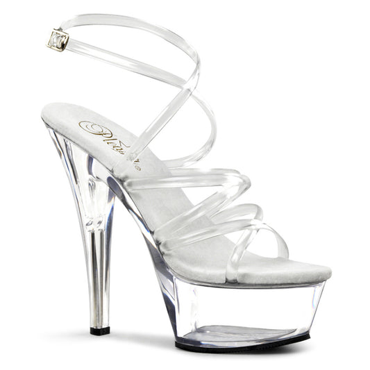 Pleaser Sandali da donna KISS-206 CLR / CLR