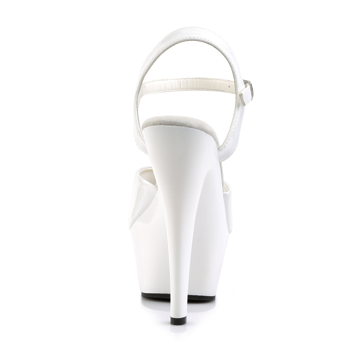 Pleaser Sandali da donna KISS-209 WHT Pat / Wht
