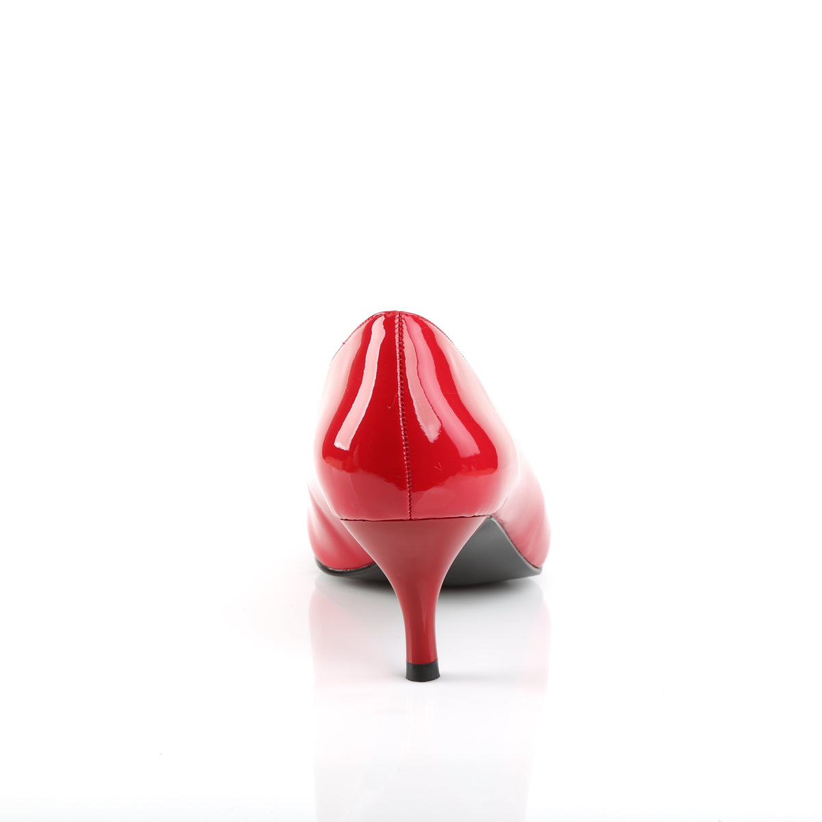 Pleaser Pink Label Pompe da donna Kitten-01 Pat rossa