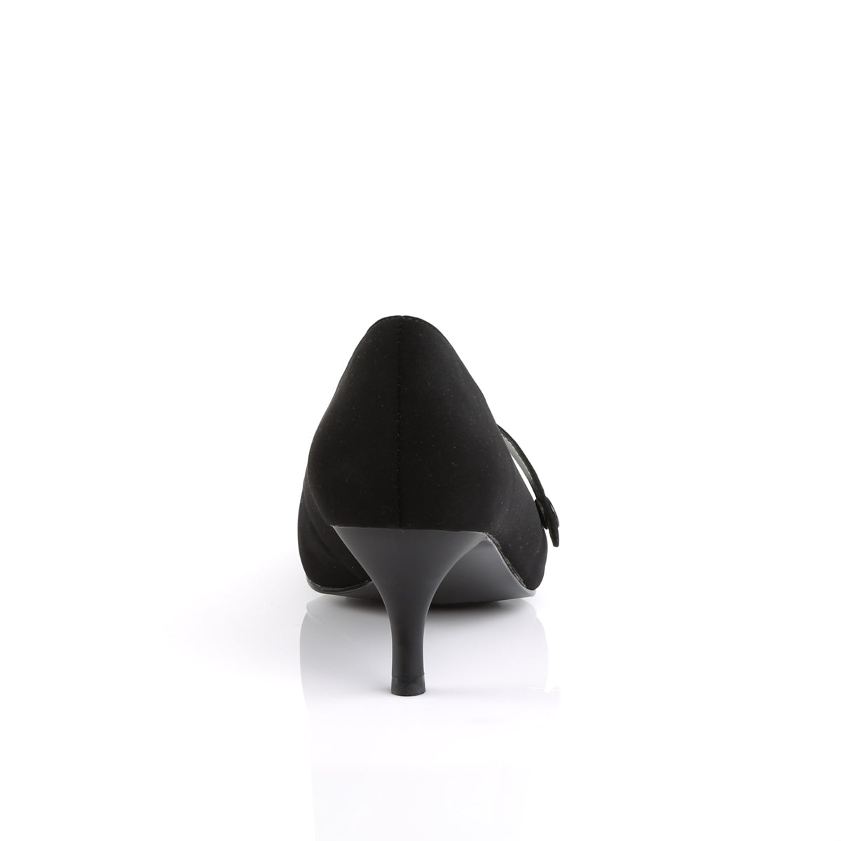 Pleaser Pink Label Pompe da donna Kitten-03 Blk Nubuck.