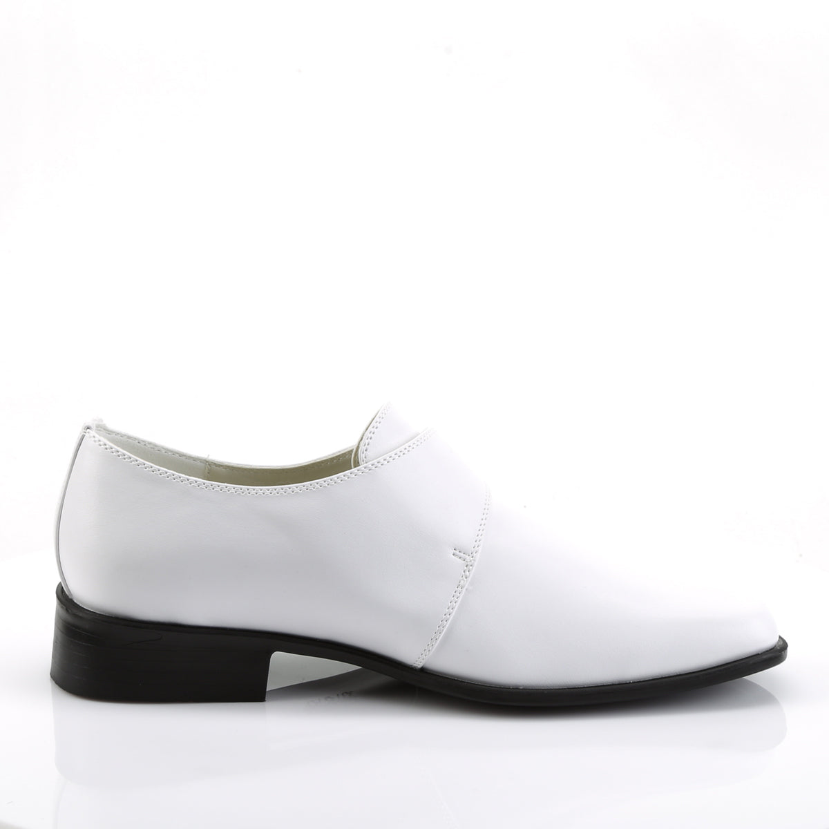 Funtasma Scarpa bassa da uomo Loafer-12 Wht PU.