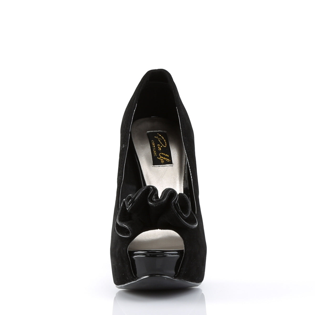 Pin Up Couture Pompe da donna LOLITA-10 BLK Suede PU