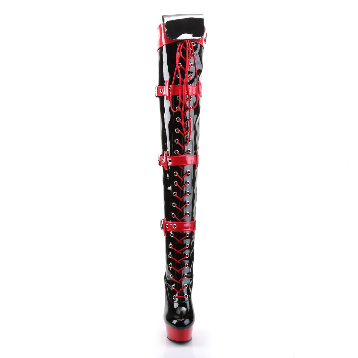 Funtasma Stivali da donna MEDIC-3028 BLK-RED PAT / RED
