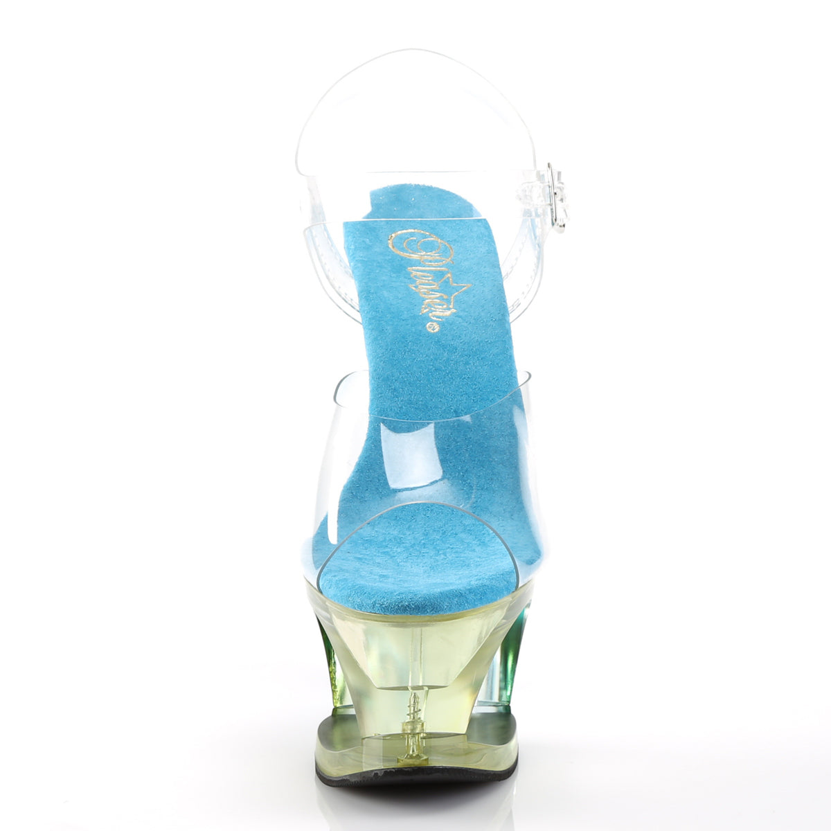 Pleaser Sandali da donna MOON-708mct clr / lt. Blu colorato