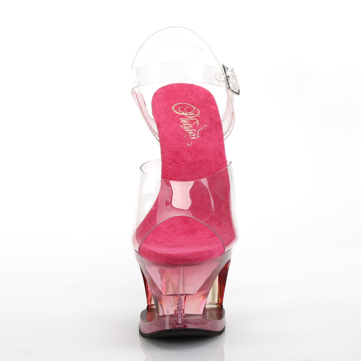 Pleaser Sandali da donna MOON-708mct clr / rosa colorato