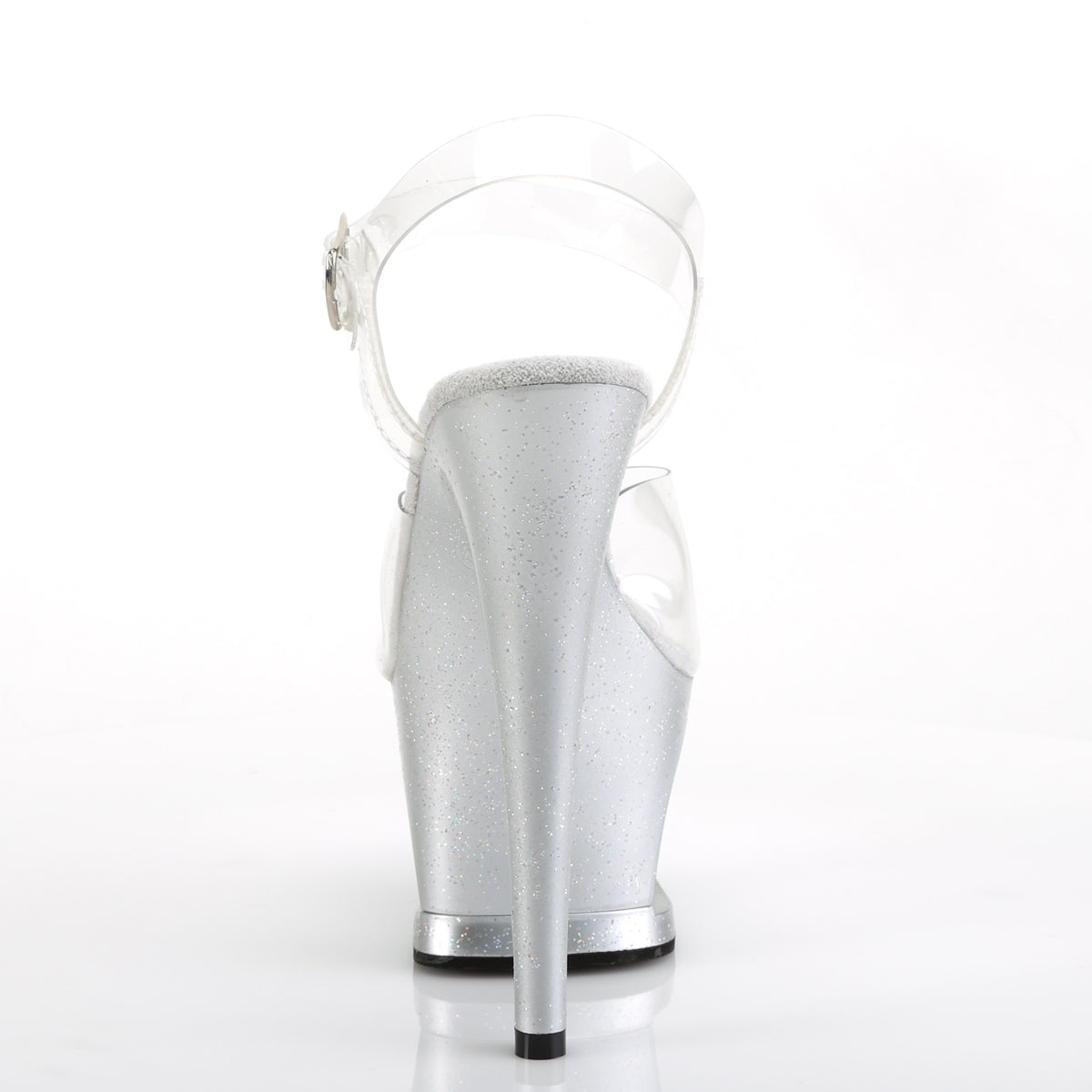 Pleaser Sandali da donna MOON-708 mg CLR / SLV