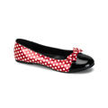 Funtasma Womens MOUSE-16 Red-Blk Pat