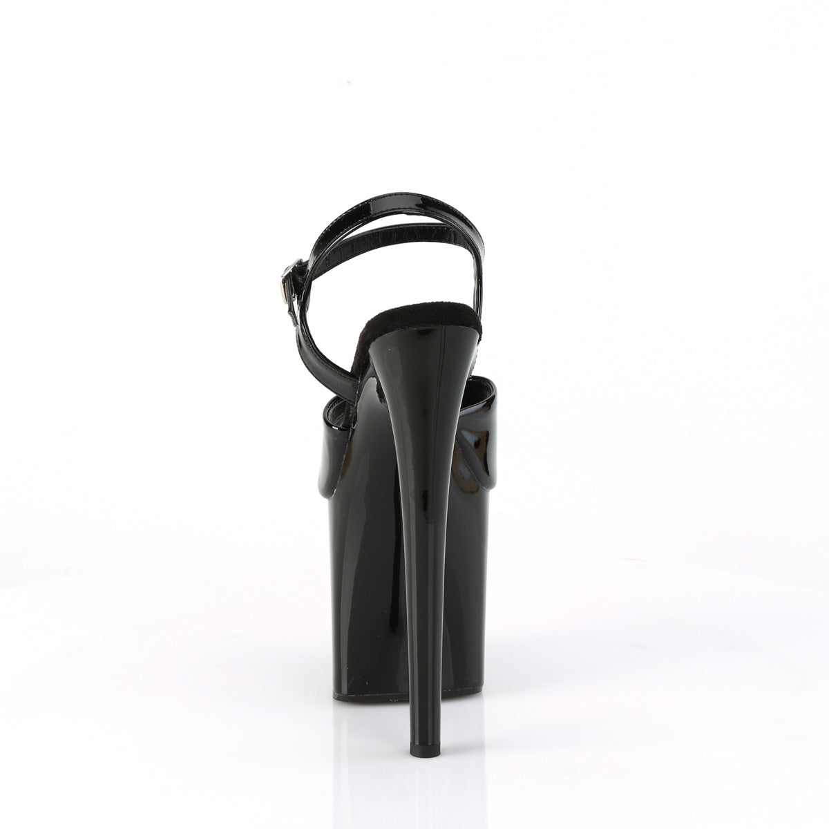 Pleaser Sandali NAUGHTY-809 BLK PAT / BLK