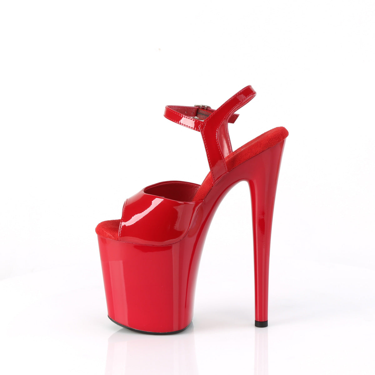 Pleaser Sandali NAUGHTY-809 Pat / rosso rosso / rosso