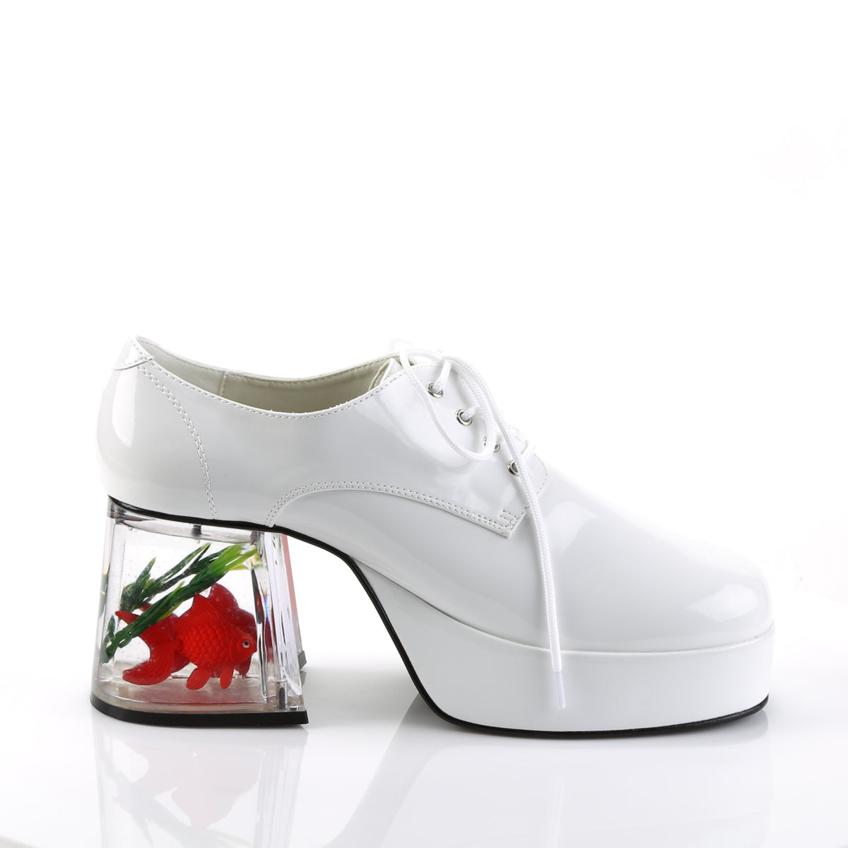 Funtasma Scarpa bassa da uomo PIMP-02 Wht Pat.