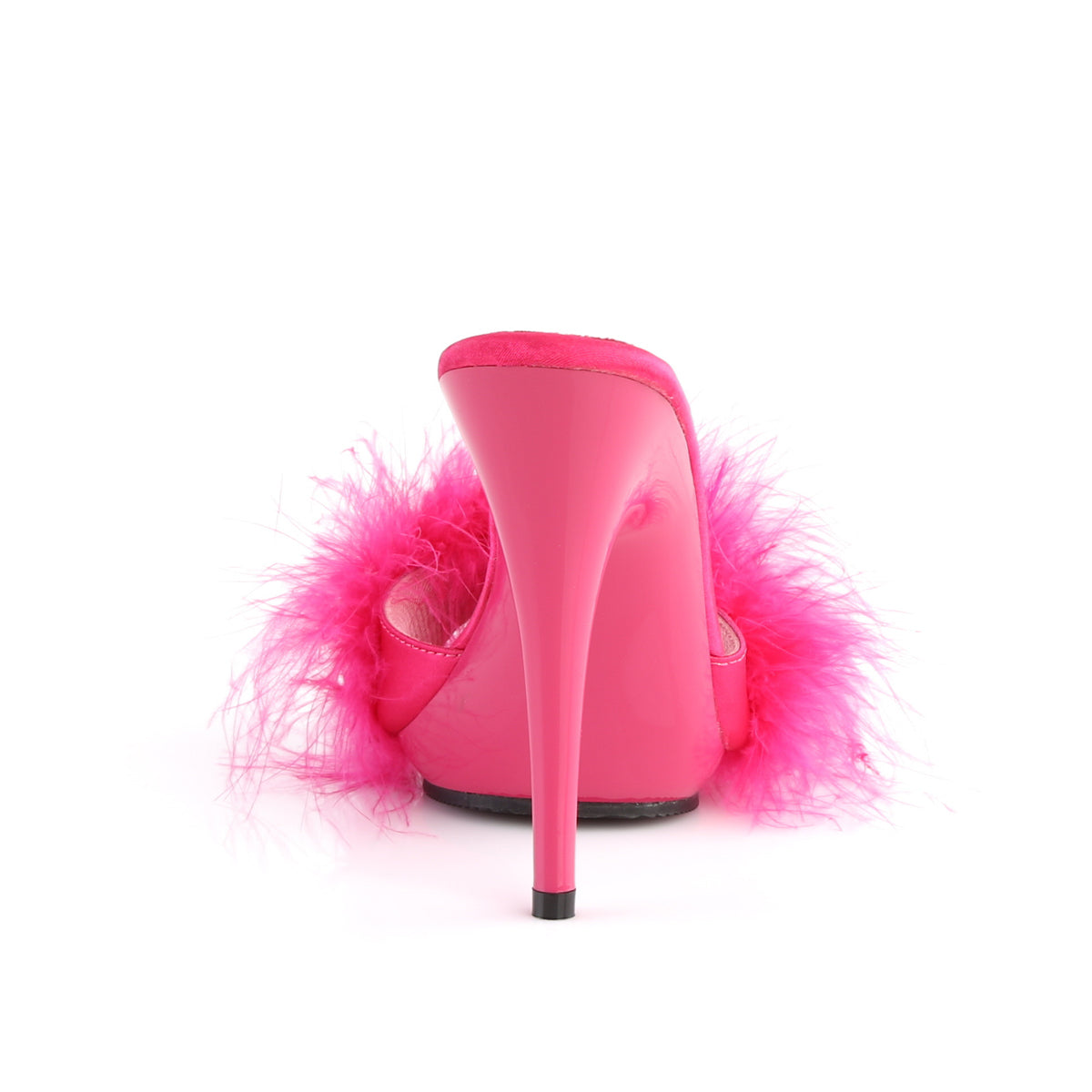 Fabulicious Sandali da donna POISE-501F H. Pelliccia rosa satinata-marabou / h. Rosa