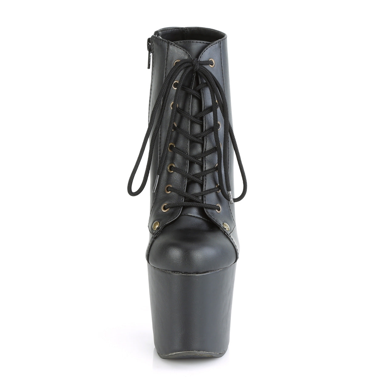 Pleaser Stivaletti da donna RADIANT-1005 Blk in ecopelle / BLK Pelle ecopelle