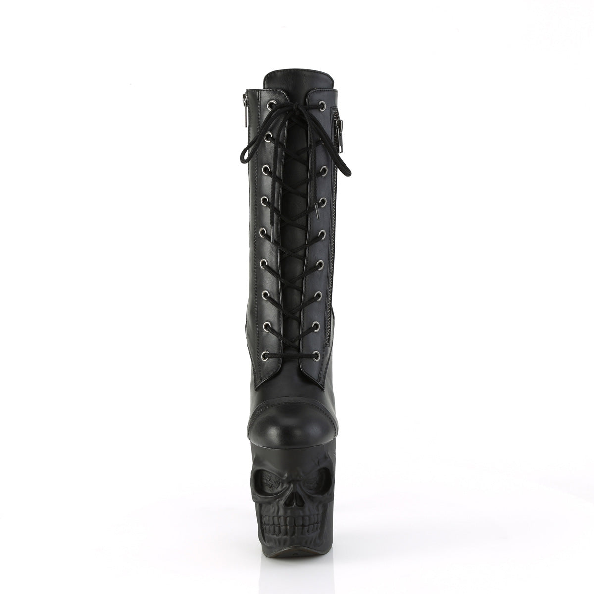 Pleaser Stivali alla caviglia RAPTURE-1047 blk in pelle finta/blk opaca