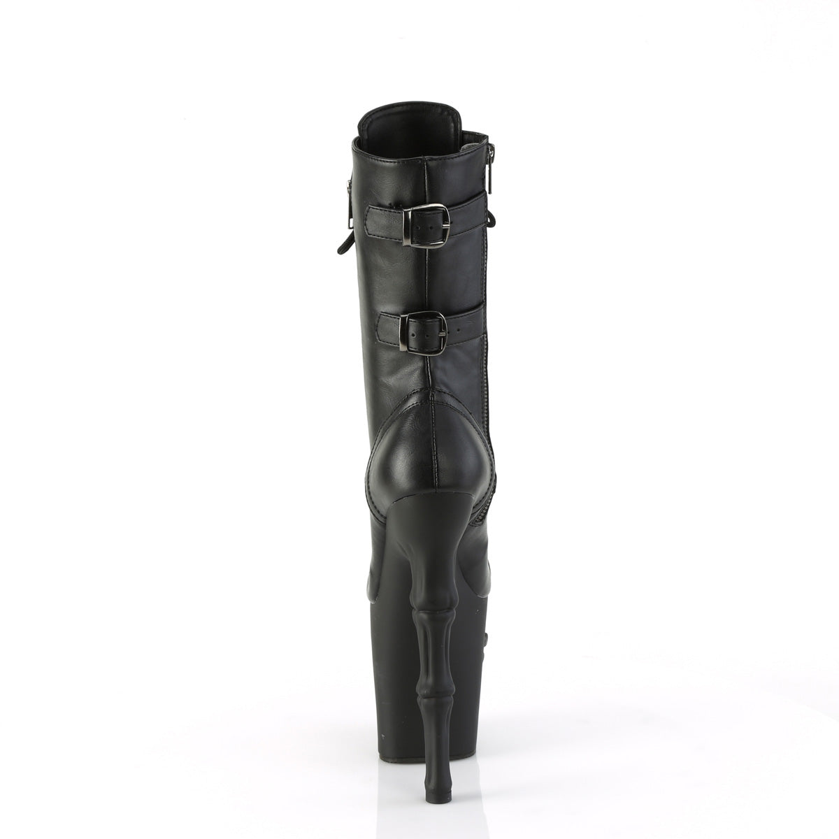 Pleaser Stivali alla caviglia RAPTURE-1047 blk in pelle finta/blk opaca