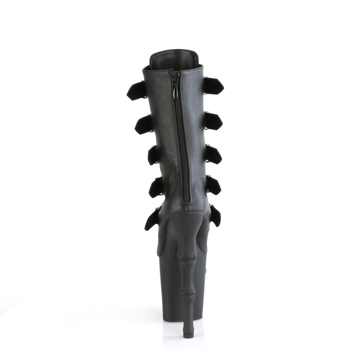 Pleaser Stivali alla caviglia RAPTURE-1052bk blk in pelle finta/blk