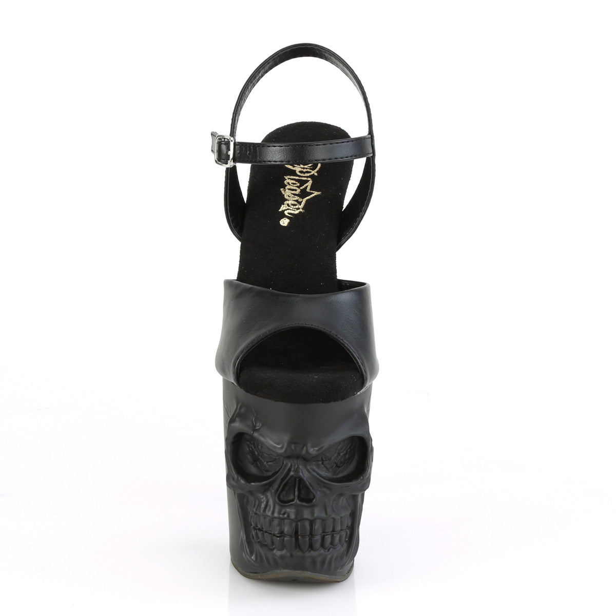 Pleaser Sandali RAPTURE-809 BLK in ecopelle / BLK opaco