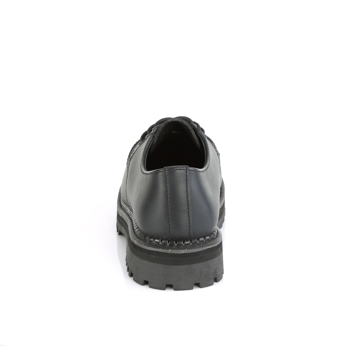 DemoniaCult Stivali da uomo RIOT-03 pelle vegana BLK