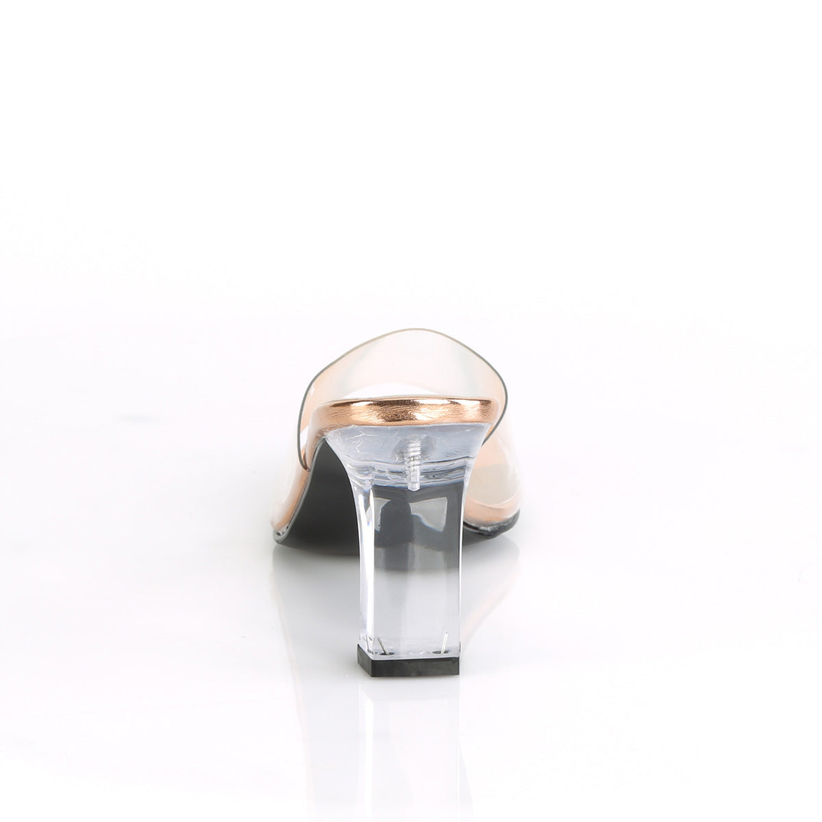 Fabulicious Womens Sandals ROMANCE-301 Clr-Rose Gold/Clr