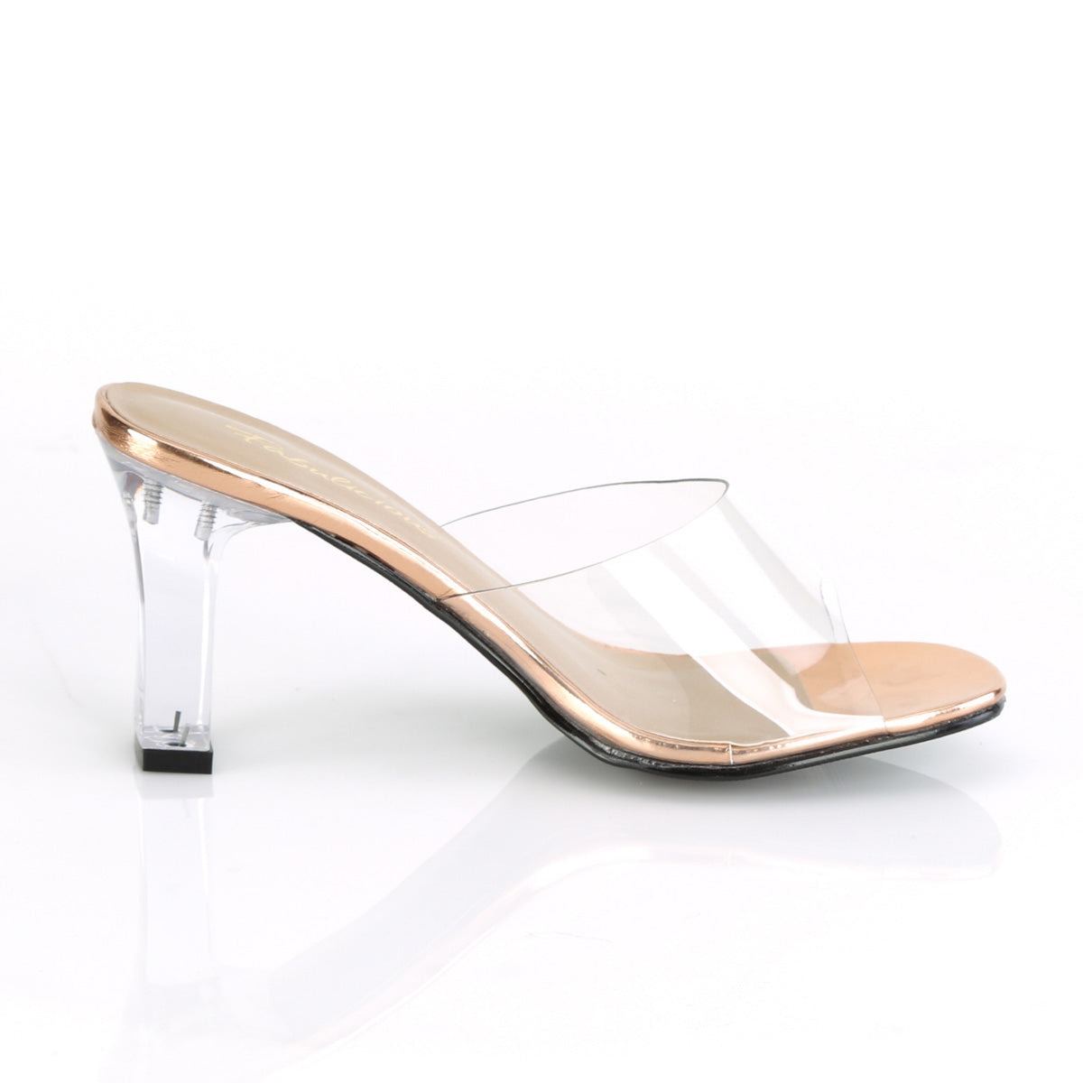 Fabulicious Womens Sandals ROMANCE-301 Clr-Rose Gold/Clr