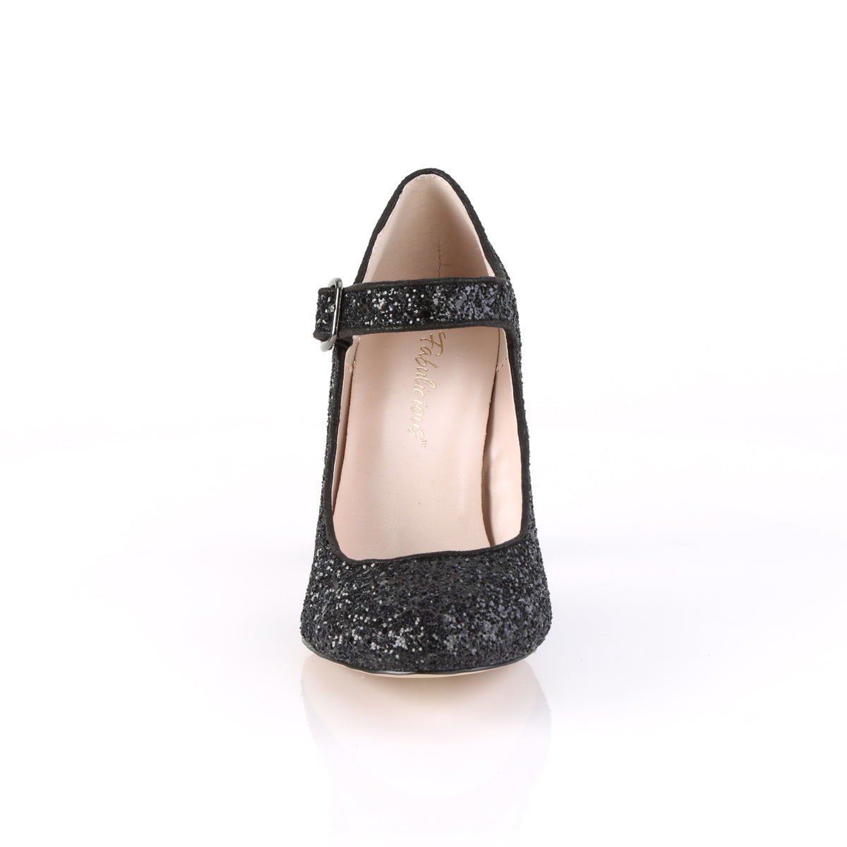 Fabulicious Womens Pumps SABRINA-07 Blk Glitter