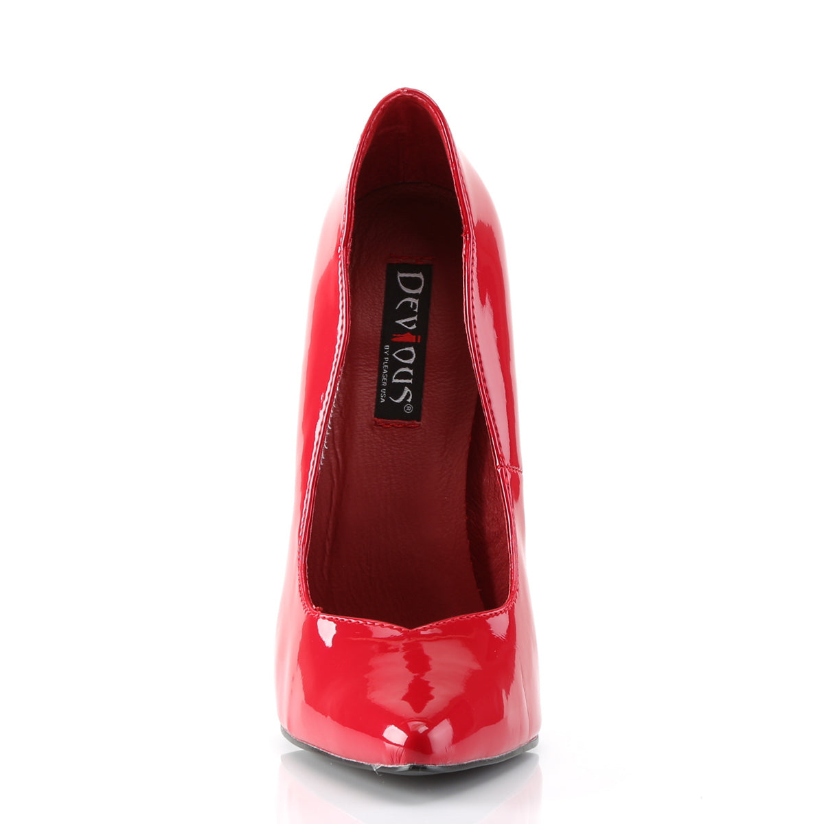 Devious Pompe da donna SCREAM-01 Pat rossa