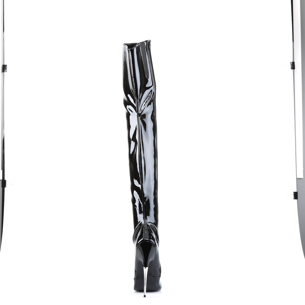 Devious Stivali da donna SCREAM-3010 Blk Pat.