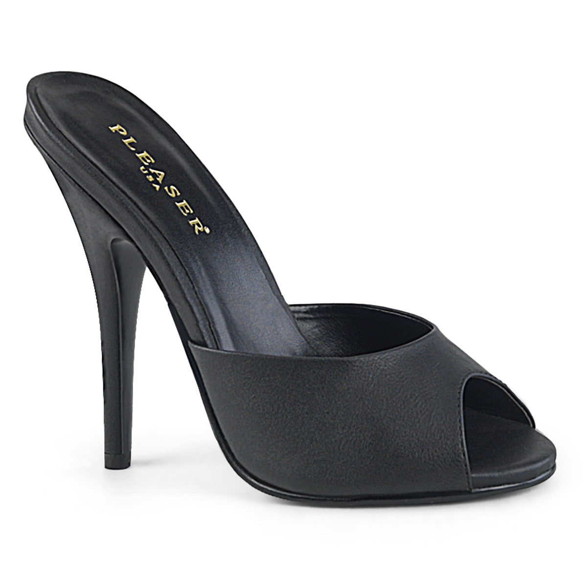 Pleaser Pompe da donna SEDUCE-101 Blk in ecopelle