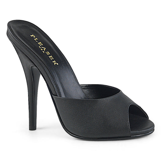 Pleaser Pompe da donna SEDUCE-101 Blk in ecopelle