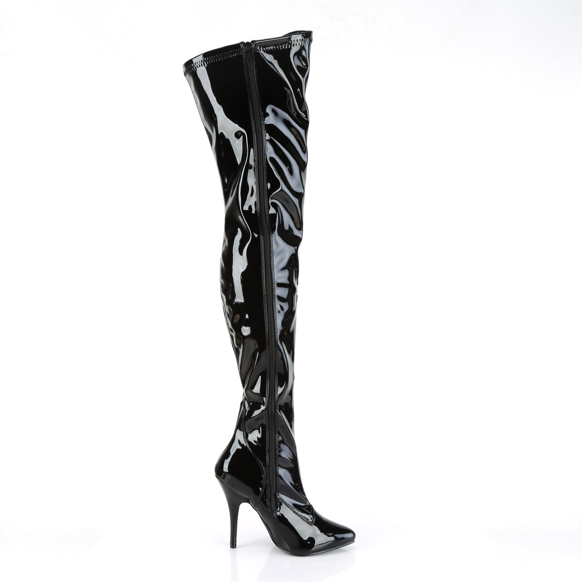 Pleaser Stivali da donna SEDUCE-3000 Blk Str Pat
