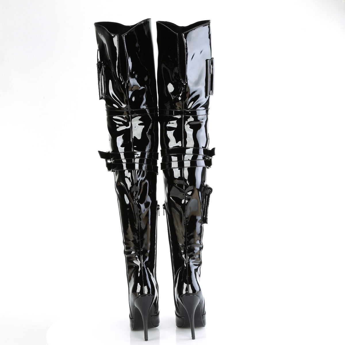 Pleaser Stivali SEDUCE-3019 blk pat