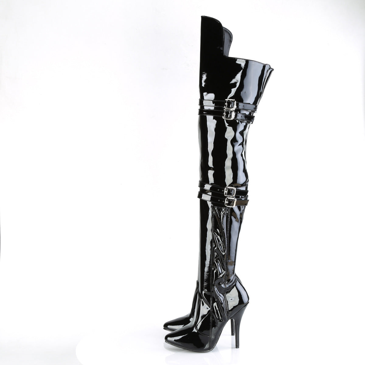 Pleaser Stivali SEDUCE-3080 blk str. colpetto
