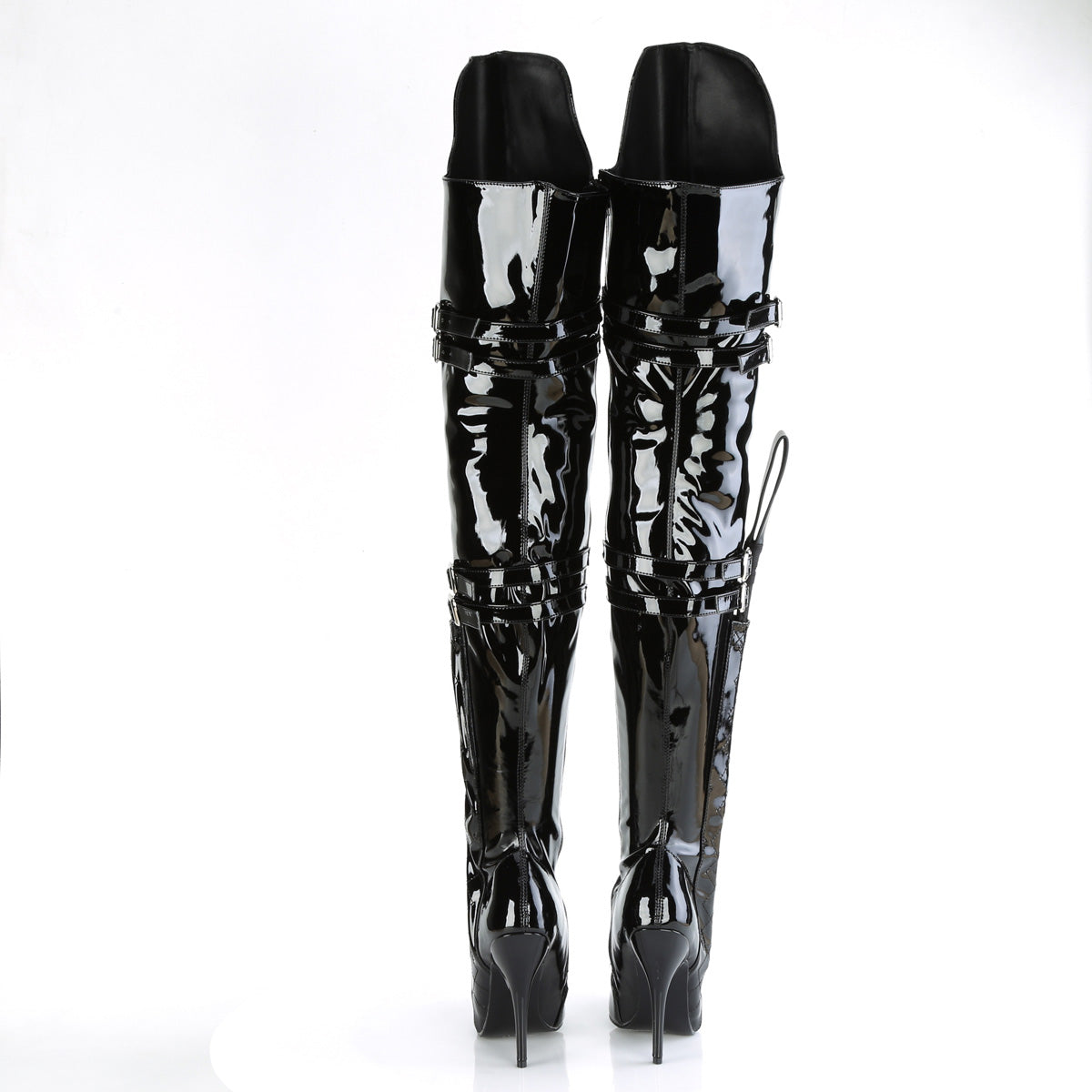 Pleaser Stivali SEDUCE-3080 blk str. colpetto
