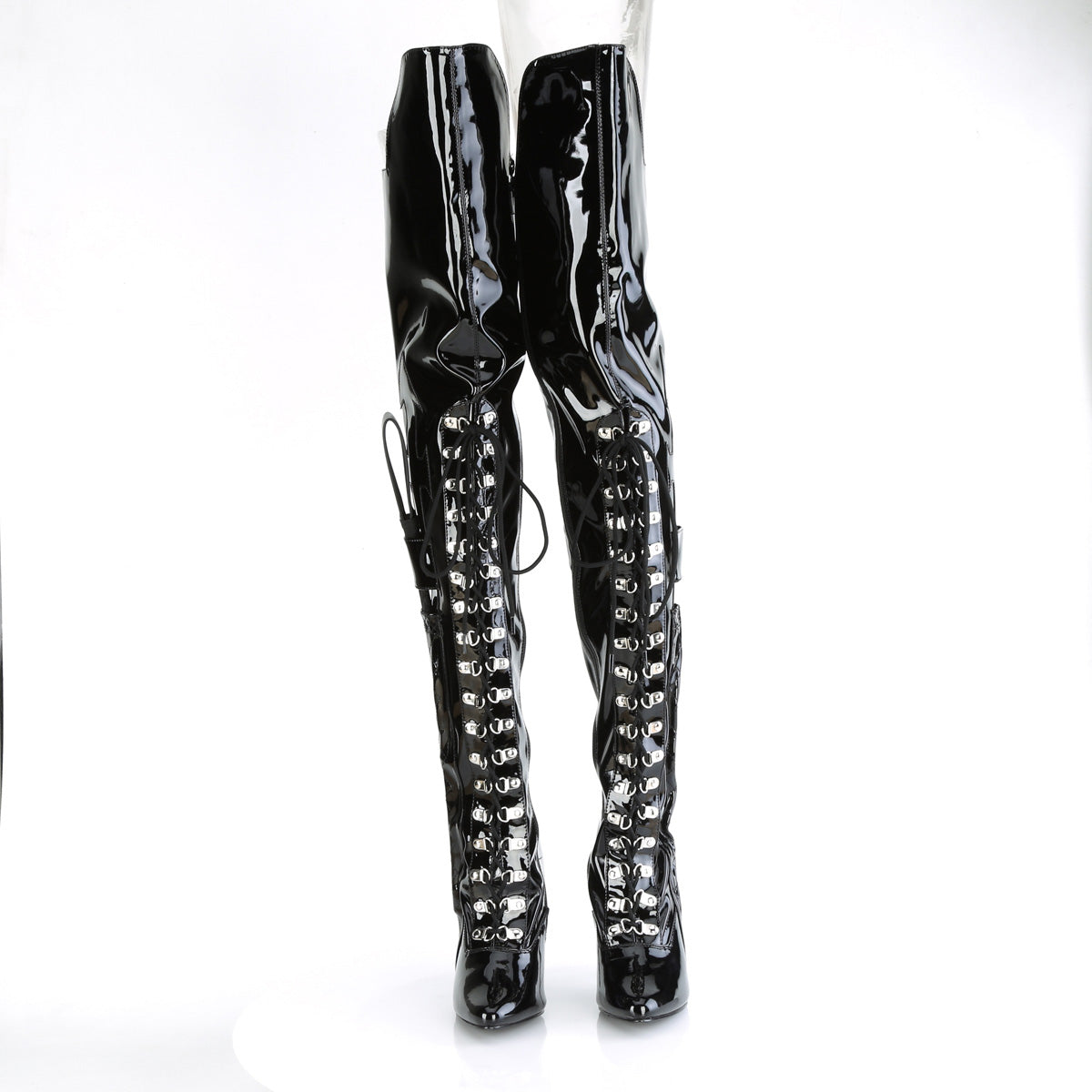 Pleaser Stivali SEDUCE-3082 blk str. colpetto