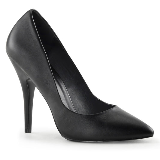 Pleaser Pompe da donna SEDUCE-420 in pelle BLK.